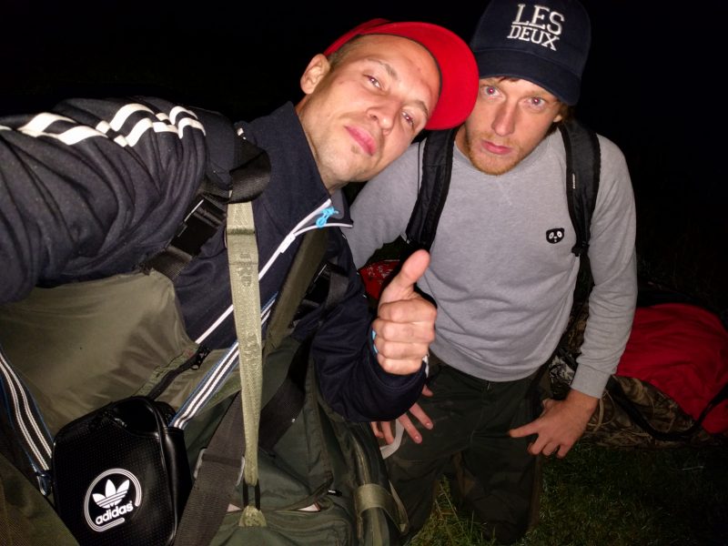 Väckning mitt i natten.